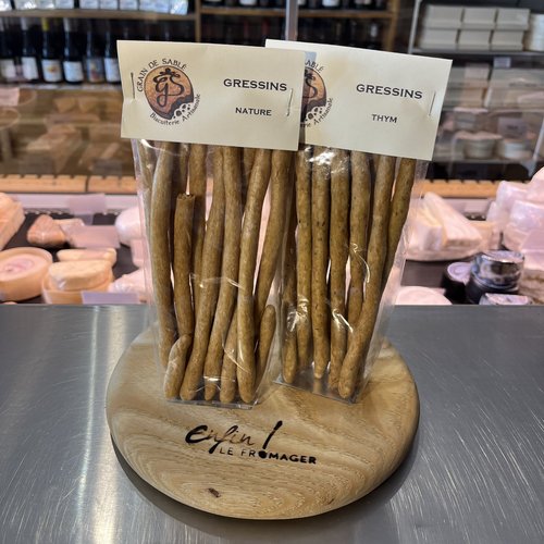 Gressins nature ou au thym