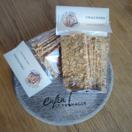 Crackers aux graines