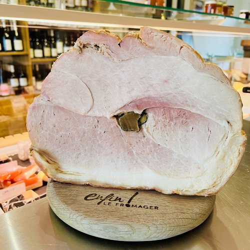 Jambon blanc rôti à la truffe